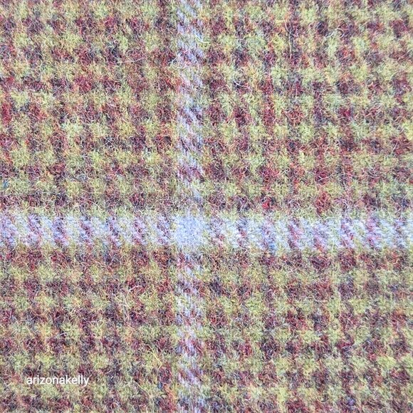NWOT Orvis Wool Scarf Green Plaid - Picture 5 of 11